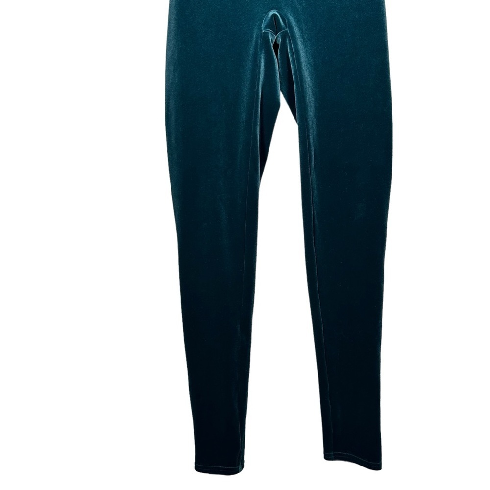 SPANX Velvet Tummy Control Malachite High Rise Leggings - Picture 7 of 10